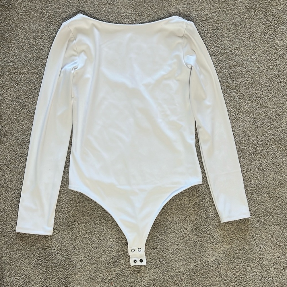Express white bodysuit  NWT, NEVER WORN